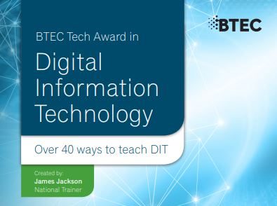 BTEC Tech Award in Digital Information Technology teaching resource cover